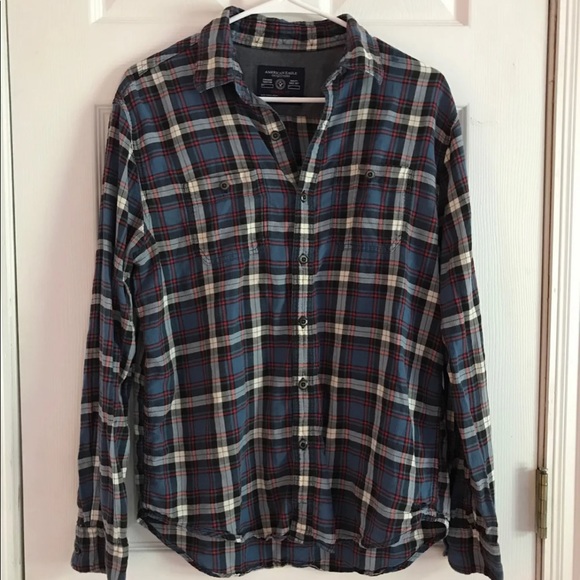 American Eagle plaid shirt - Picture 1 of 1